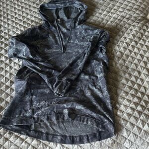 Lululemon Athletica Charcoal Camo Hoodie